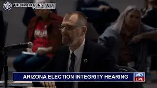 02 Col. Phil Waldron | Cyber Warfare Expert | AZ Legislator Hearing on Voter Fraud