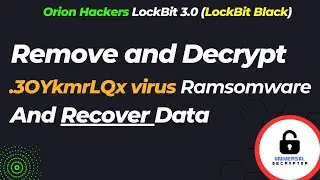 How to Remove Orion Hackers Ransomware and Recover Files (SOLVED) | .3OYkmrLQx Virus Decryptor