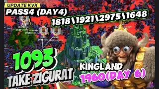 🔴1960/ 1093 Lấy ZIGGURAT Cuộc Chiến sẽ thế nào? ( DAY 6 KL ) #C12112 Và KvK HA 1818/1921 Pass 4 DAY4