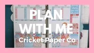 PLAN WITH ME // Sew Much Crafting & Cricket Paper Co!