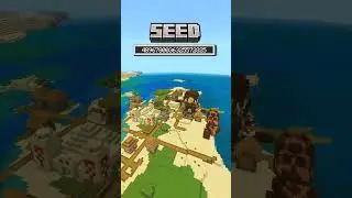 Verr&uuml;ckter Minecraft Bedrock Seed!  #minecraft #minecraftbedrock #minecraftshorts