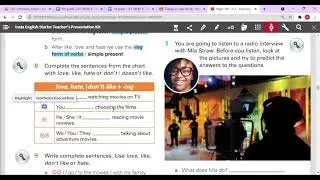 LE5 Week 4 Insta English Starter Teacher's Presentation Kit CHILS STAR