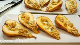 C&oacute;mo Hacer Peras con Queso Azul | Aperitivo o Postre Gourmet en Minutos