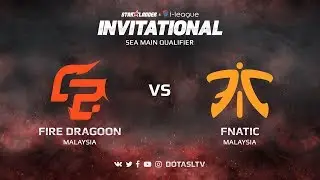 Fire Dragoon против Fnatic, Первая карта, SEA квалификация SL i-League Invitational S3