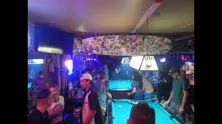 Venice Beach band THE BROBOTS play BASKETCASE by GREEN DAY! Hinano Cafe live music Los Angeles USA