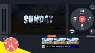 SUNDAY Motion Text Kinemaster Editing