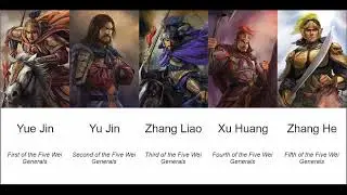 FIVE ELITE GENERALS OF WEI