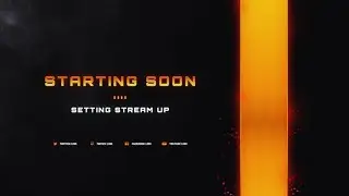 Animated Blackout Twitch Design for Call of Duty: Black Ops 4