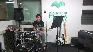 Pedro Vieira  Bateria  Prof   Renato Costa  Jahmake Ska  Rockschool  AMC Dez 2025