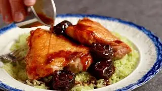Chicken Thighs with Prunes and Balsamic Soy Glaze