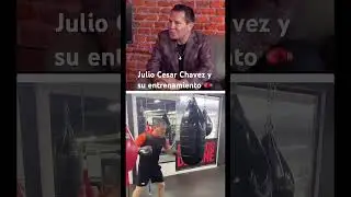 Julio Cesar Chavez training