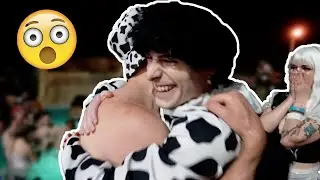 I surprised them... *emotional*