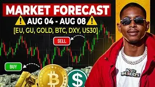 Lesiba Mothupi Market Forecast Aug 04&ndash;Aug 08 | EU, GU, Gold, Bitcoin, DXY & US30 Trade Setups