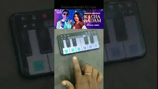 Kacha badam in mobile piano🔥| viral song on walk band 🥰