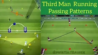 5 Third Man Running Passing Patterns @mfatih.trainer