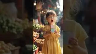 Cute Girl Funny video, Eating Marshmallow brick | viral Funny Video#aianimation #cutegirl#marshmello
