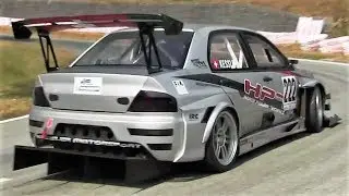 Brutal 700Hp Mitsubishi Lancer Evo VIII HPT || Full Onboard - St. Ursanne 2018