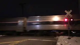 Amtrak 4 South in Dyer, IN 1/2/21