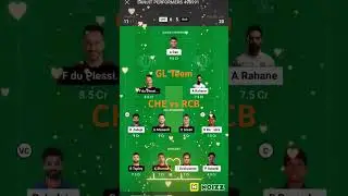 GL TEEM  CHE vs RCB