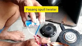 Pasang spull twieter cides rahayu audio