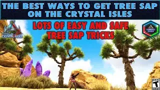 How to Get Tree Sap in The Crystal Isles - Easy Tree Sap Tricks