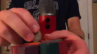 ASMR Tapping on Stuff with Little Rock (Sea Shells, Fidget Toy) & Tapping on PS4 Game Cases