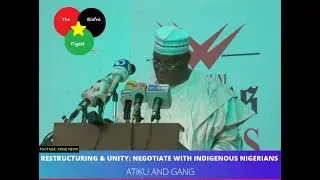 The only negotiation we'll welcome is #FreeMaziNnamdiKanu & a referendum on #BiafraExit