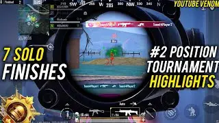 T3 TOURNAMENT HIGHLIGHTS ❤️&zwj;🔥| SOLO 7 KILLS 🥵| NEXUS VENOM | 