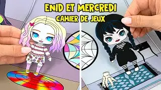 Les Aventures Myst&eacute;rieuses de Mercredi || CAHIER DE JEUX FACILE &Agrave; R&Eacute;ALISER 📚🎮