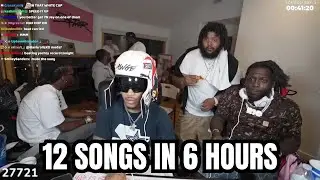 Every Song Rio Da Yung OG, RMC Mike & Dc2Trill Made on PlaqueBoyMax&rsquo;s &lsquo;In The Booth&rsquo; Stream!