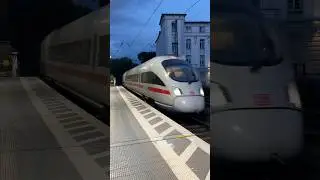 DB 411 059 &bdquo;Passau&ldquo; und 411 057 &bdquo;Innsbruck&ldquo; ICE-T Doppeltraktion Tz. 1159 und 1157 Einfahrt Bonn Hbf