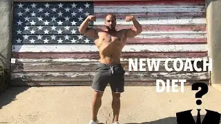 Un DIA en MI DIETA con NUEVO COACH | 300kg en PIERNA