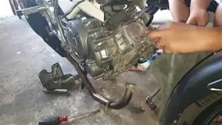 Sniper Mx Cylinder Head Installation