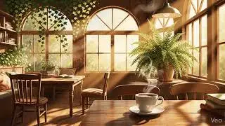 Cozy Sunlit Caf&eacute; Ambience ☕ Lo-Fi Hip Hop for Study, Work & Focus [4K]