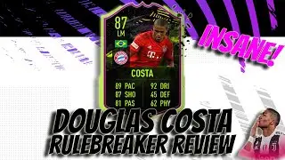 RULEBREAKER DOUGLAS COSTA REVIEW! BETTER THAN NEYMAR?! FIFA 21 Ultimate Team