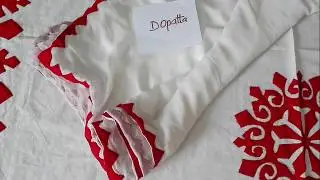 Applique (aplic) work new design suit available for sale