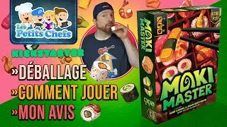 Version Kickstarter du jeu Maki Master de KTBG | Les Petits Chefs