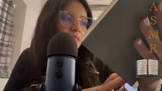 ASMR EM PORTUGUÊS 🇵🇹 | Leitura em sussurros | whispers, Reading 📖