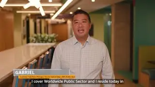 Знакомьтесь с Габриэлем, менеджером по работе с клиентами, AWS Public Sector | Amazon Web Services