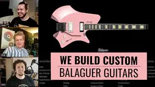 Each Of Us Builds A Custom Balaguer Guitar With Their Builder - CatPick Fridays Summer 2021