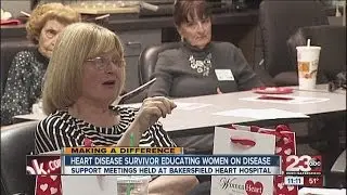 Heart disease survivor educates other women