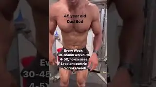 Dadbod Routine| Follow these basics to redefine your #dadbod #fitover30 #fitover50 #fitover40