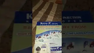 Keto-P inj (ketoprofen) NSAID ,  strong analgesic  antipyretic by Dr M.kaleem Ullah