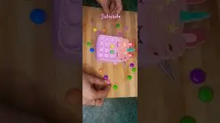 Homemade popit chocolate for kids #easy #asmr #shorts
