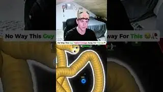 SLITHERIO W BANDS IS PEAK🔥🐍 #funny #gaming #shorts