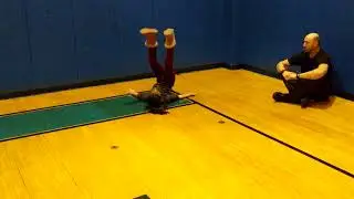 Sarah's Lesson - Low Acrobatics and Core Exercises