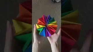 Origami Rainbow Fireworks!