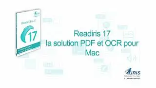 Readiris 17 Mac - Comment faire un PDF/A