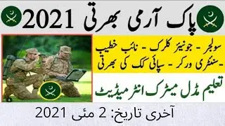 Pakistan Army jobs 2021 cook, Fireman |Pak Army April jobs|Latest Army Jobs 2021