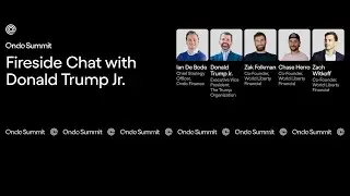 Fireside with Donald Trump Jr & Ondo Finance